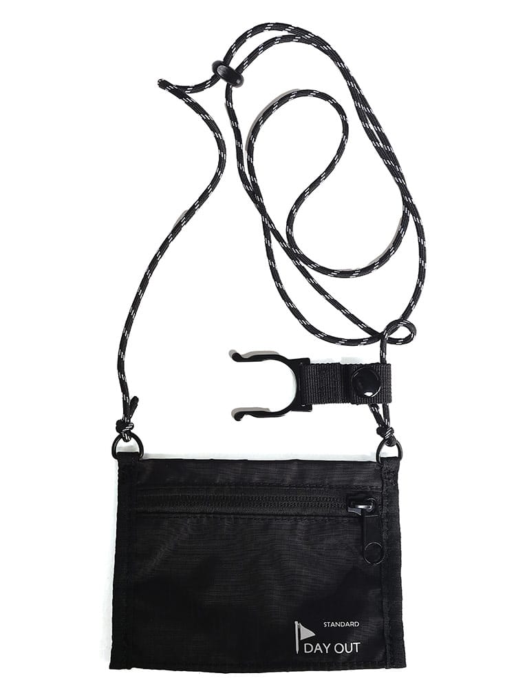大きいサイズ メンズ DAYOUT デイアウト 2way ナイロン ミニウォレット Neck Mini Wallet ＆ Drink Hol