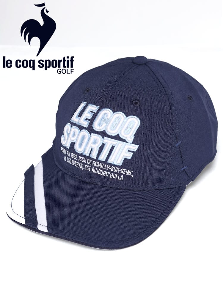 大きいサイズ メンズ le coq sportif (ルコックスポルティフ) GOLF ロゴ刺繍 キャップ