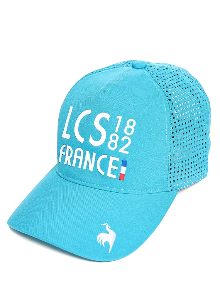 メッシュキャップ le coq GOLF 吸汗速乾 パンチング 帽子 ゴルフ スポーツ 大きいサイズ メンズ