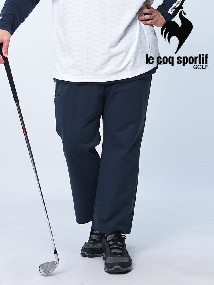  9分丈 テーパードパンツ PROTECTION ストレッチ ツイル  ボトムス ゴルフ ロングパンツ スポーツ 大きいサイズ メンズ
