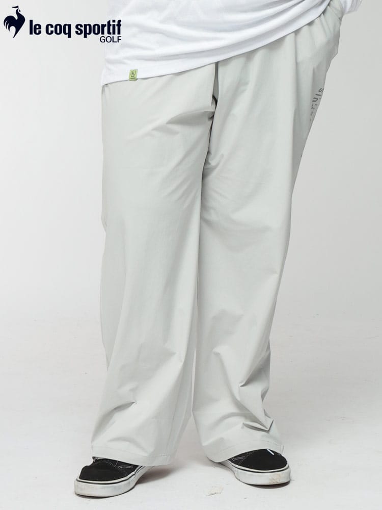 ジョガーパンツ メンズ 大きいサイズ le coq GOLF コーデュラジョガー バックロゴ ワンポイント タフパンツ ボトムス ゴルフ スポーツ カジュアル デイリー ストレッチ 撥水 秋 冬