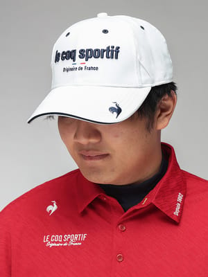 キャップ メンズ 大きいサイズ le coq GOLF ベーシック ロゴキャップ 帽子 ゴルフ スポーツ カジュアル デイリー