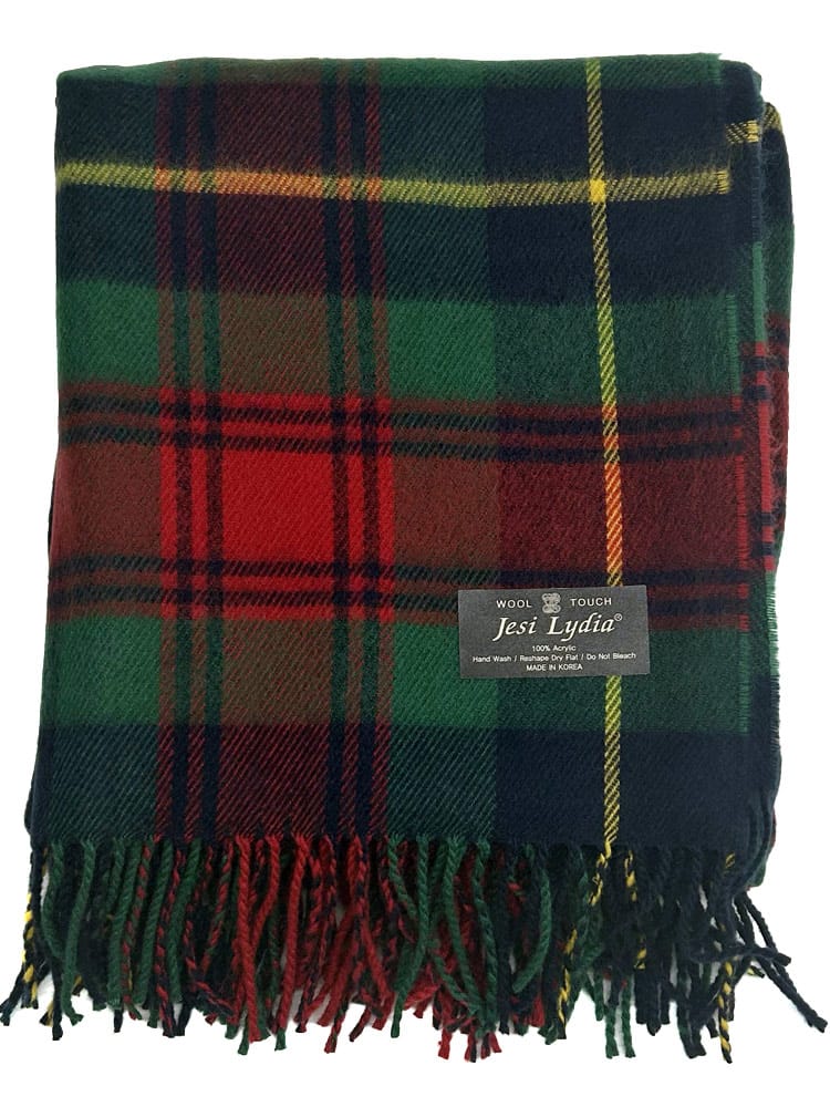 WOODENDOLL(ウッディンドール) 大判 チェックマフラー