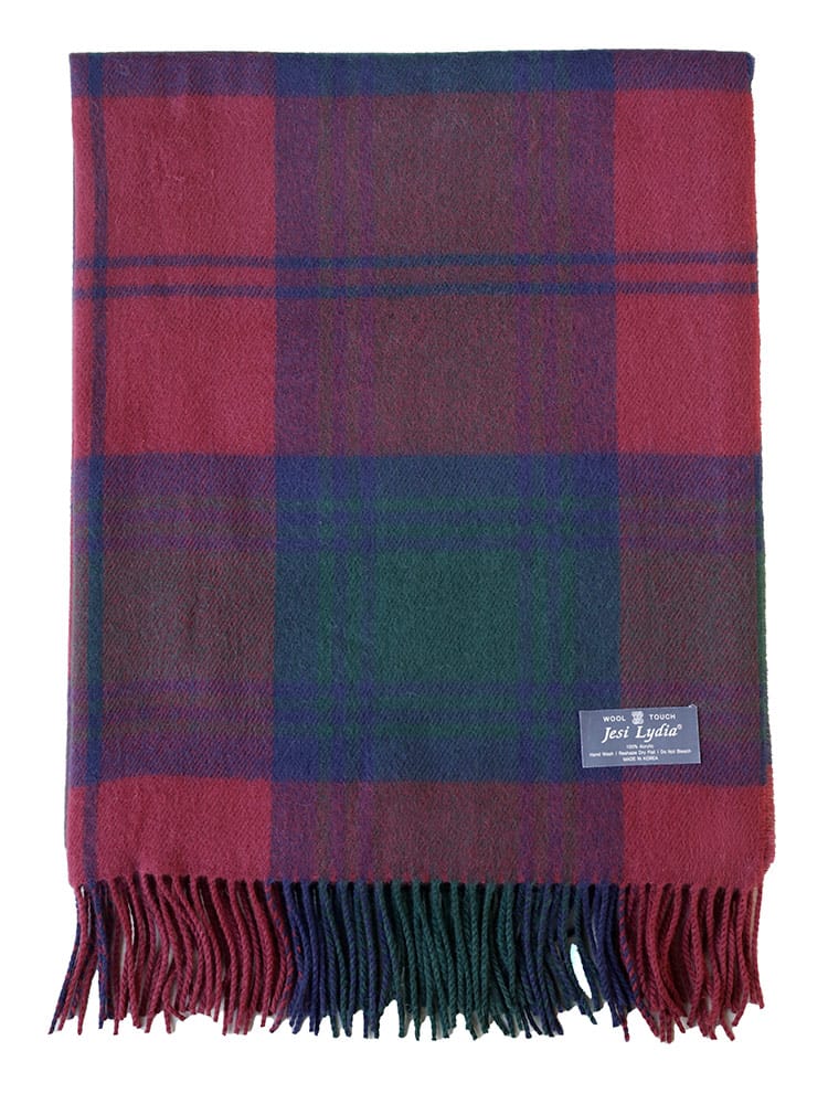 WOODENDOLL(ウッディンドール) 大判 チェックマフラー