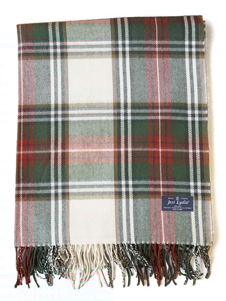 WOODENDOLL(ウッディンドール) 大判 チェックマフラー