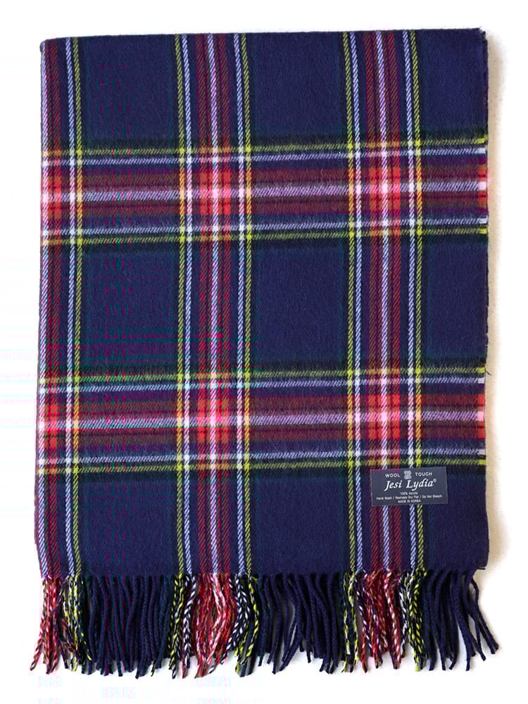 WOODENDOLL(ウッディンドール) 大判 チェックマフラー