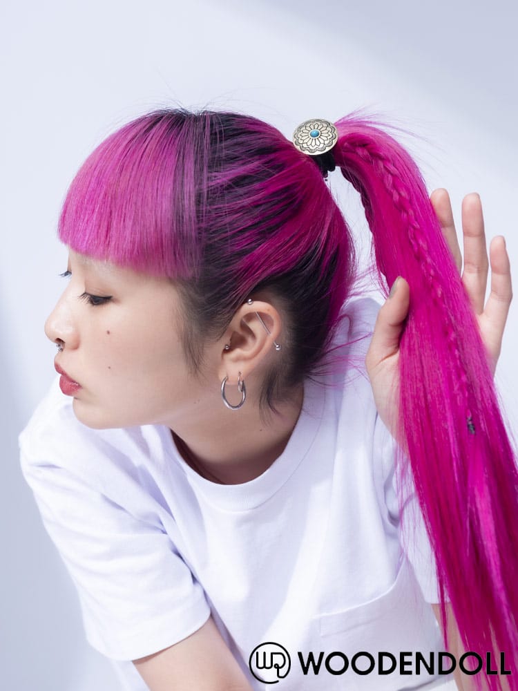 SAKAZEN (サカゼン) コンチョ ヘアゴム