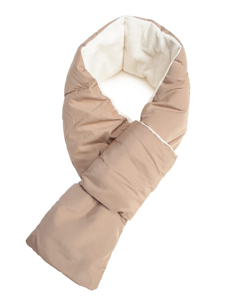 WOODEN DOLL (ウッディンドール) 無地 中綿入り マフラー