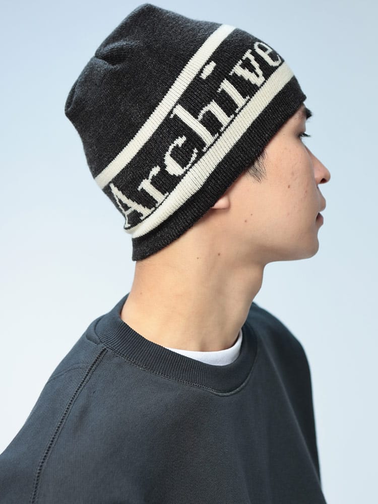 WOODEN DOLL (ウッディンドール) ロゴ ニットキャップ ビーニー