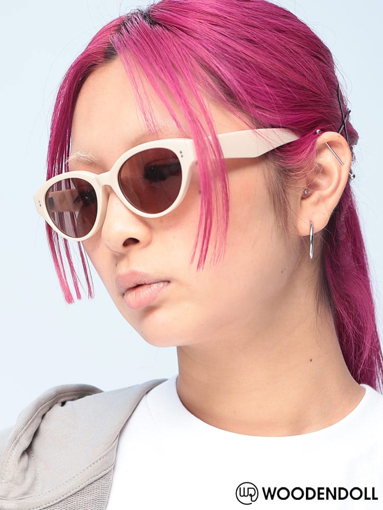 WOODENDOLL(ウッディンドール)【レディース】サングラスキャッツアイカラーレンズアイウェア