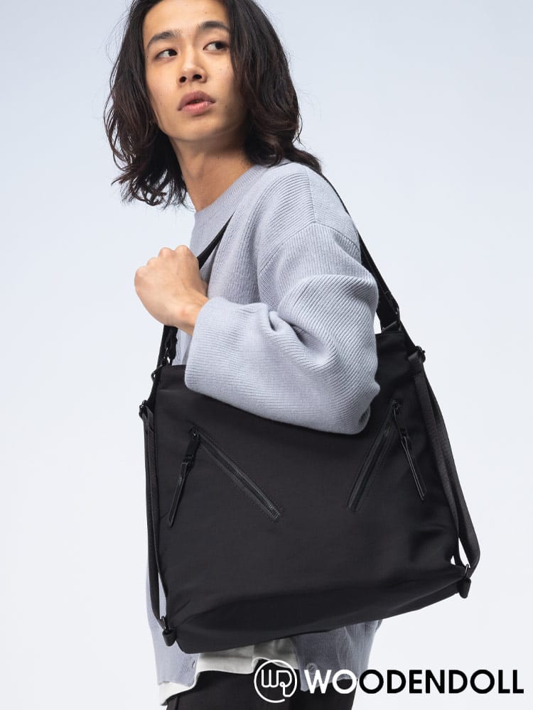 WOODENDOLL (ウッディンドール) 2WAY デザイン ショルダーバッグ B24AW90
