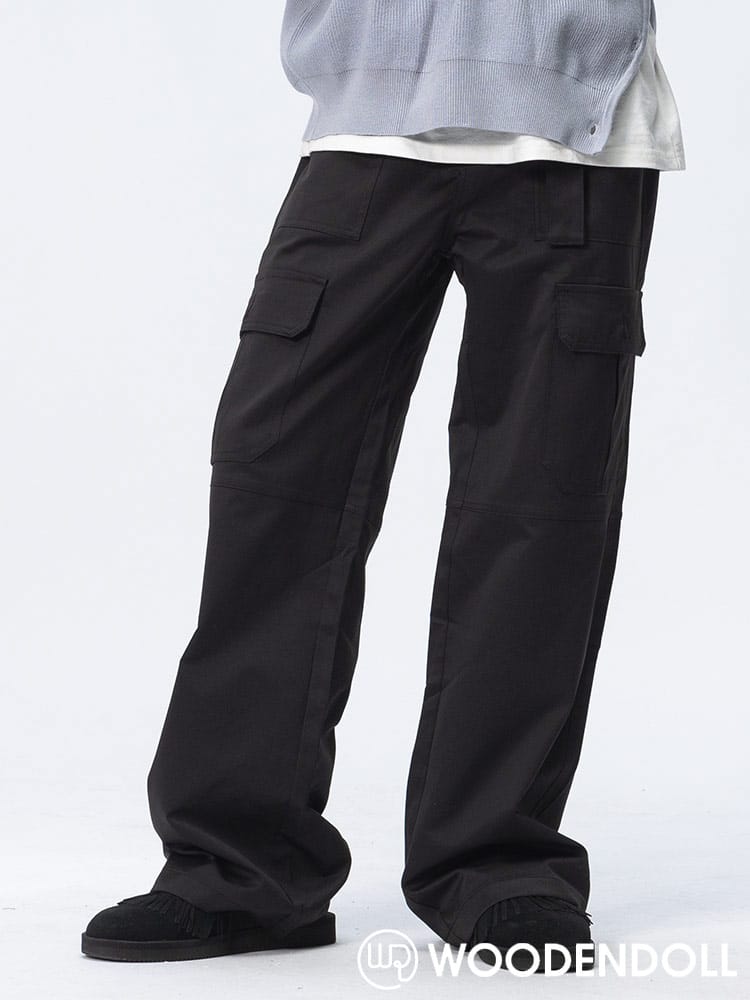 WOODENDOLL (ウッディンドール) ストレッチ ウエストコード カーゴパンツ PT24AW80