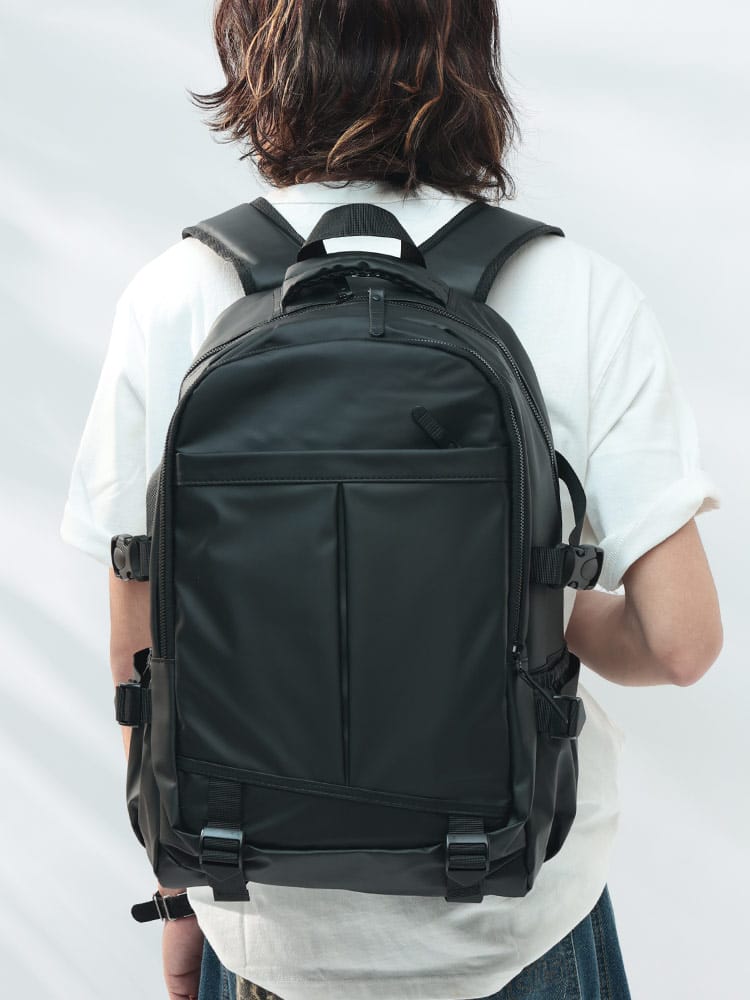 WOODENDOLL (ウッディンドール) コーティング 背面メッシュ バックパック