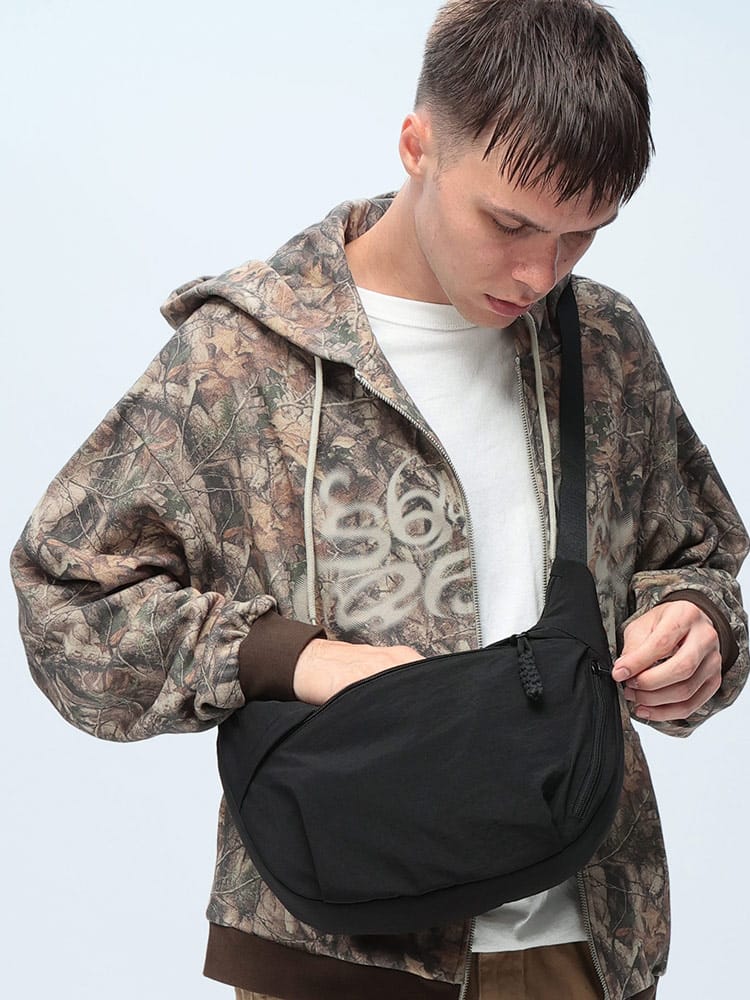 WOODENDOLL (ウッディンドール) コーデュロイ ミニ バナナショルダーバッグ メンズ レディース ユニセックス バッグ ショルダーバッグ ボディバッグ 斜め掛け