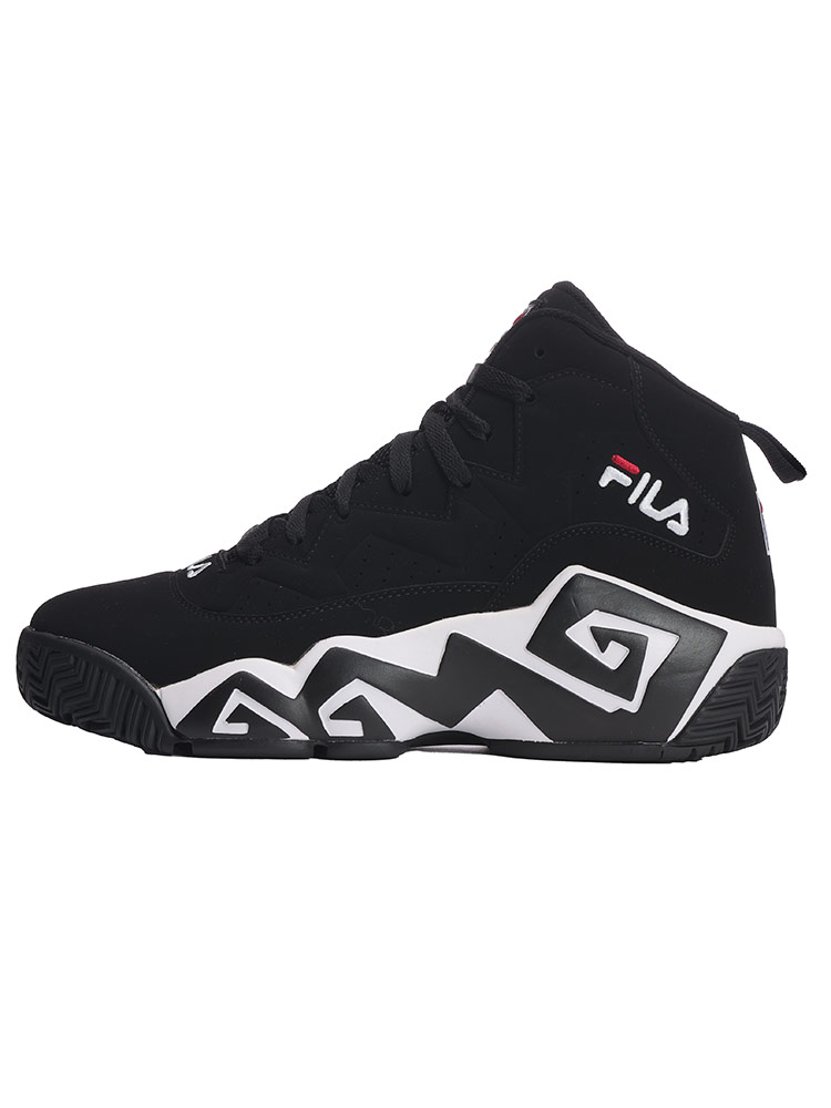 FILA (フィラ) ロゴ刺繍 ハイカットスニーカー MB | 大きい