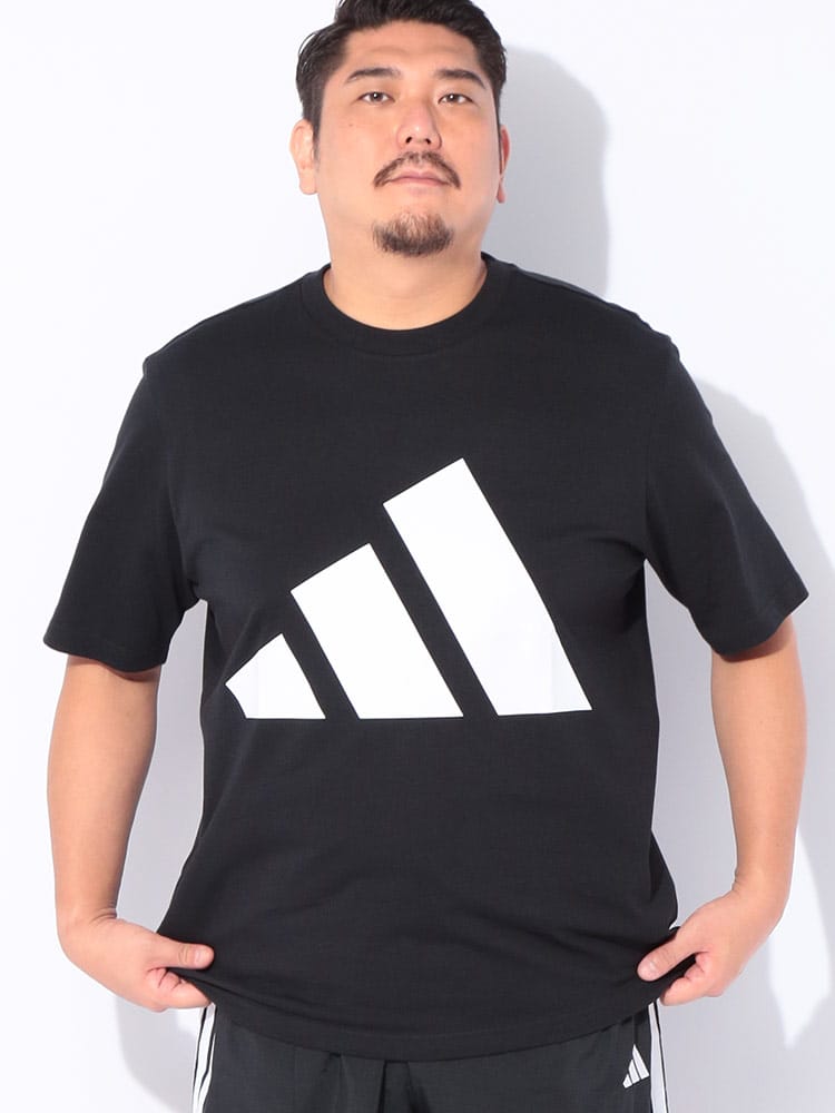 半袖Tシャツ エッセンシャルズ ビッグロゴ トップス スポーツ トレーニング 大きいサイズ メンズ