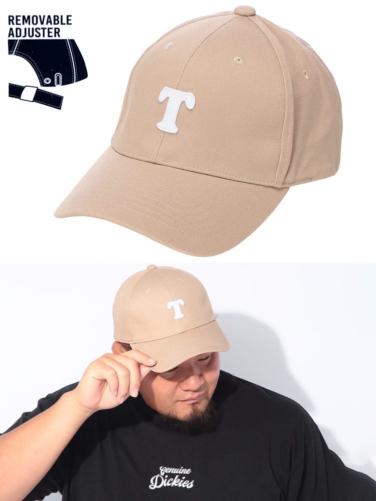 ベースボールキャップ アルファベットロゴパッチ キャップ 帽子  大きいサイズ メンズ