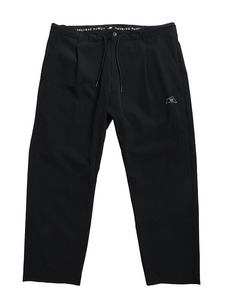 パンツ メンズ 大きいサイズ 4WAYストレッチ ウエストコード ワンタック ロングパンツ ボトムス ゴルフ スポーツ