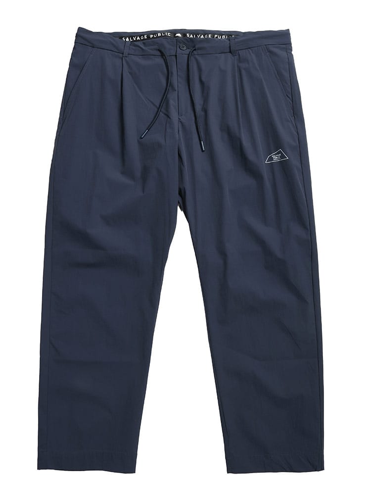 パンツ メンズ 大きいサイズ 4WAYストレッチ ウエストコード ワンタック ロングパンツ ボトムス ゴルフ スポーツ