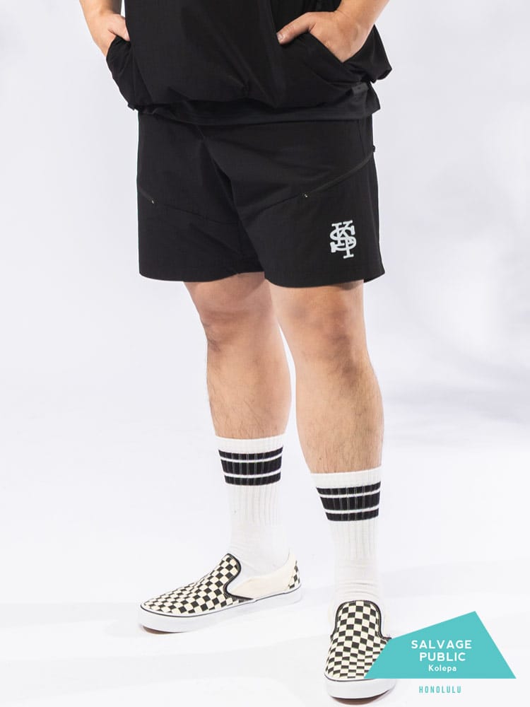 SALVAGE PUBLIC Kolepa ショートパンツ メンズ 大きいサイズ ゴルフ 4WAYストレッチ ジップポケット ショーツ ボトムス パンツ スポーツ 春 夏