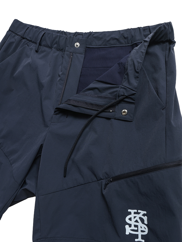 ショートパンツ メンズ 大きいサイズ ゴルフ 4WAYストレッチ ジップ