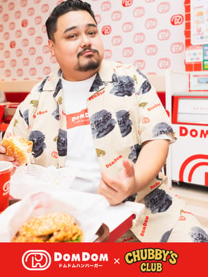 ドムドムハンバーガー 限定コラボ ハンバーガー 実写 プリント 半袖 シャツ オープンカラー トップス メンズ 大きいサイズ （別売ハーフパンツとセットアップ可）