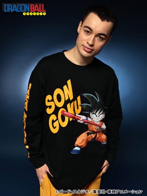 「ドラゴンボール」「ドラゴンボールＺ」長袖 Tシャツ メンズ 大きいサイズ / 孫悟空 / ピラフ / ヤジロベー / 界王 / ロンT サカゼン80周年記念 オリジナルデザイン / DRAGON BALL