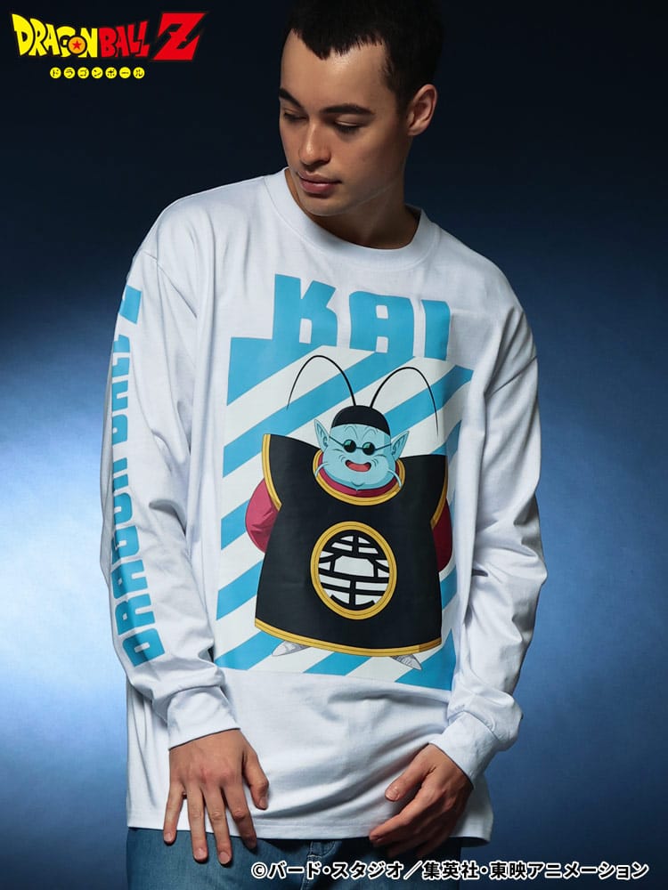 「ドラゴンボール」「ドラゴンボールＺ」長袖 Tシャツ メンズ 大きいサイズ / 孫悟空 / ピラフ / ヤジロベー / 界王 / ロンT サカゼン80周年記念 オリジナルデザイン / DRAGON BALL ≪80周年≫DRAGON BALL / DRAGON BALL Z 長袖 プリントTシャツ ドラゴンボール(ドラゴンボール)