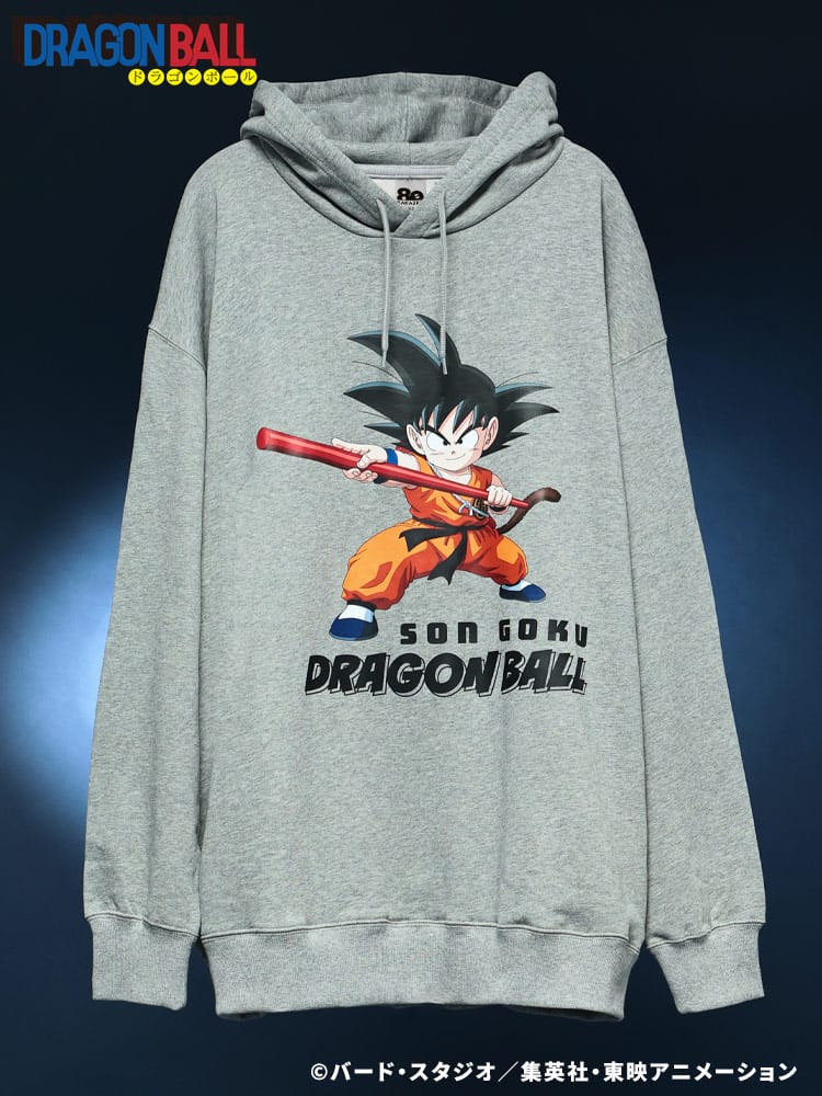 「ドラゴンボール」長袖 パーカー メンズ 大きいサイズ / 孫悟空 / プルパーカー フーディー スウェット サカゼン80周年記念 オリジナルデザイン /  DRAGON BALL ≪80周年≫DRAGON BALL Z 裏毛 プルパーカー 2026AW ドラゴンボール(ドラゴンボール)