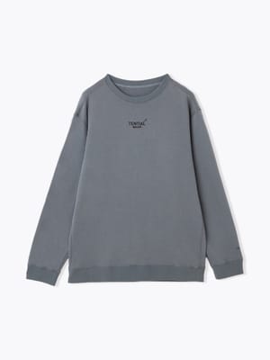 TENTIAL(テンシャル) リカバリーウェア BAKUNE バクネ スウェット クルーネック長袖Tシャツ【セットアップ対象商品】25FSBA038M