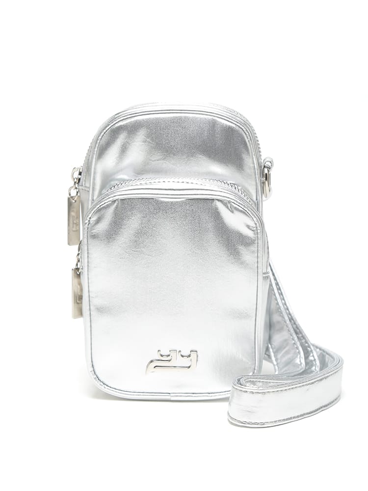 YIE YIE (イエイエ) メタルロゴ ジップ ショルダーバッグ LUKE YIEY18BB27 レディース