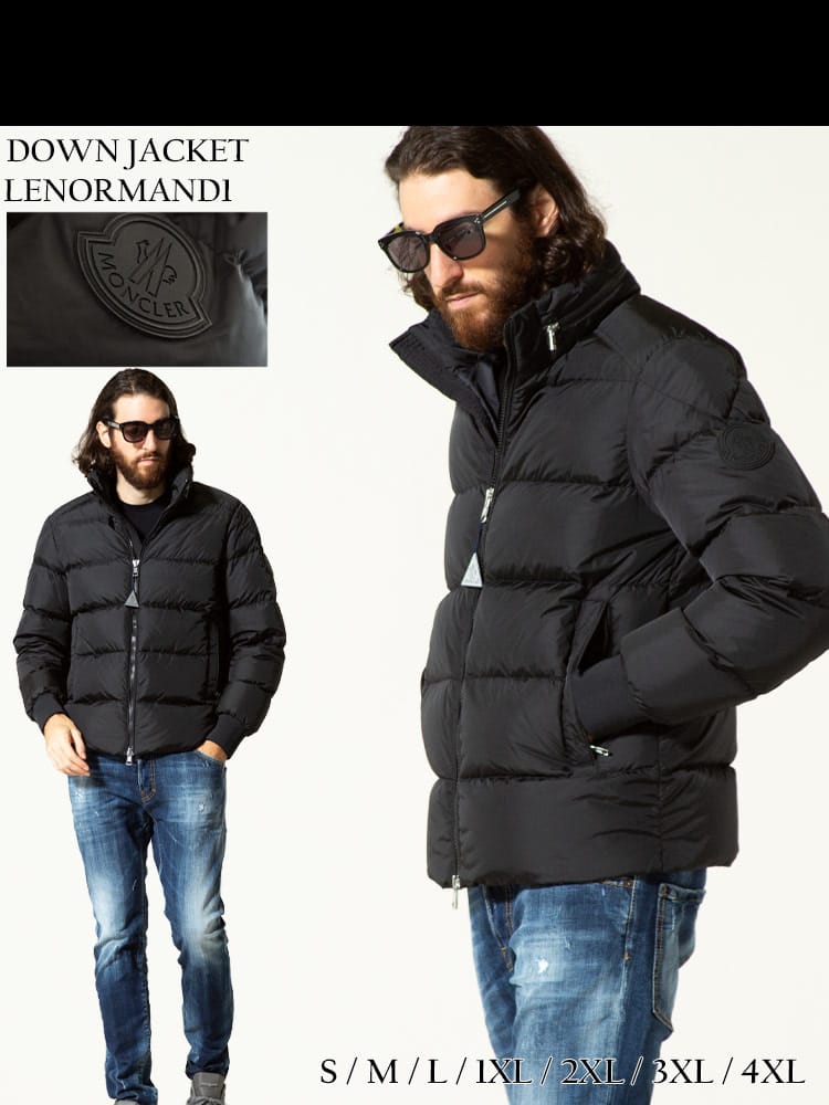 MONCLER (モンクレール) フード収納 フルジップ ダウンジャケット Lenormand MCLENORMAND1