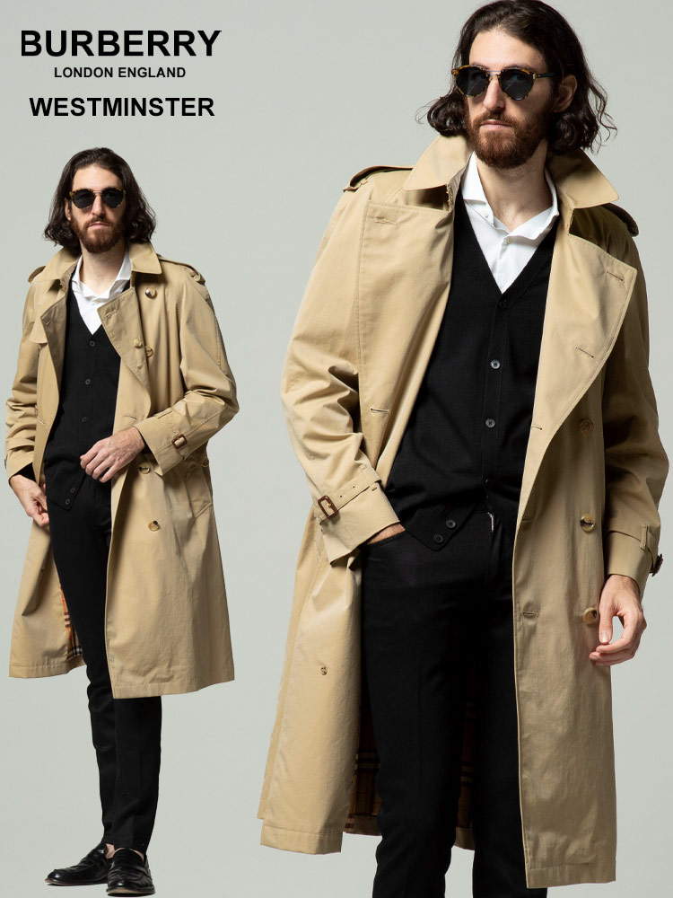 BURBERRY (バーバリー) コットン トレンチコート WESTMINSTER BB4073478