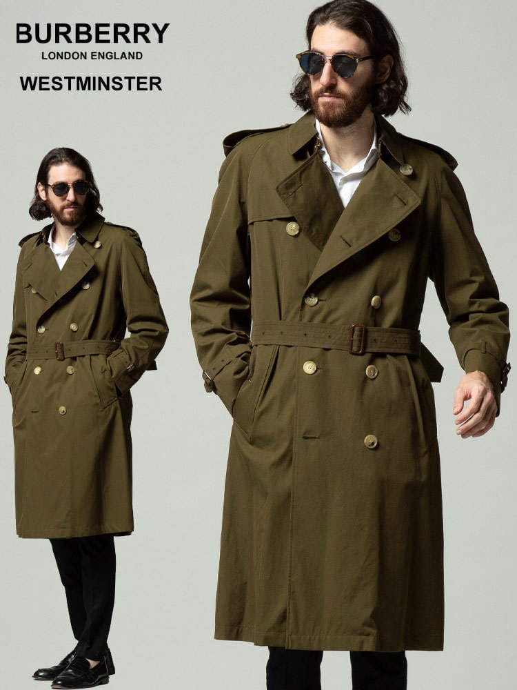 BURBERRY (バーバリー) コットン トレンチコート WESTMINSTER BB4073480 ブランド