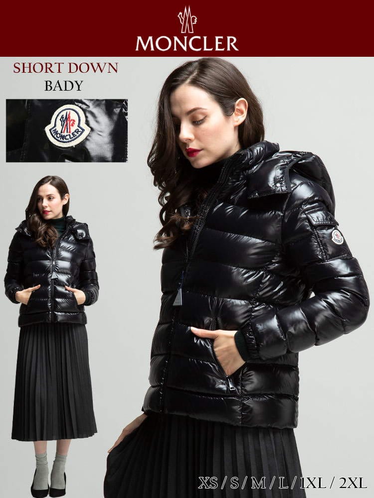MONCLER モンクレール フード着脱 ダウンジャケット Bady ブランド レディース アウター ジャケット ブルゾン ダウン MCLBADY1
