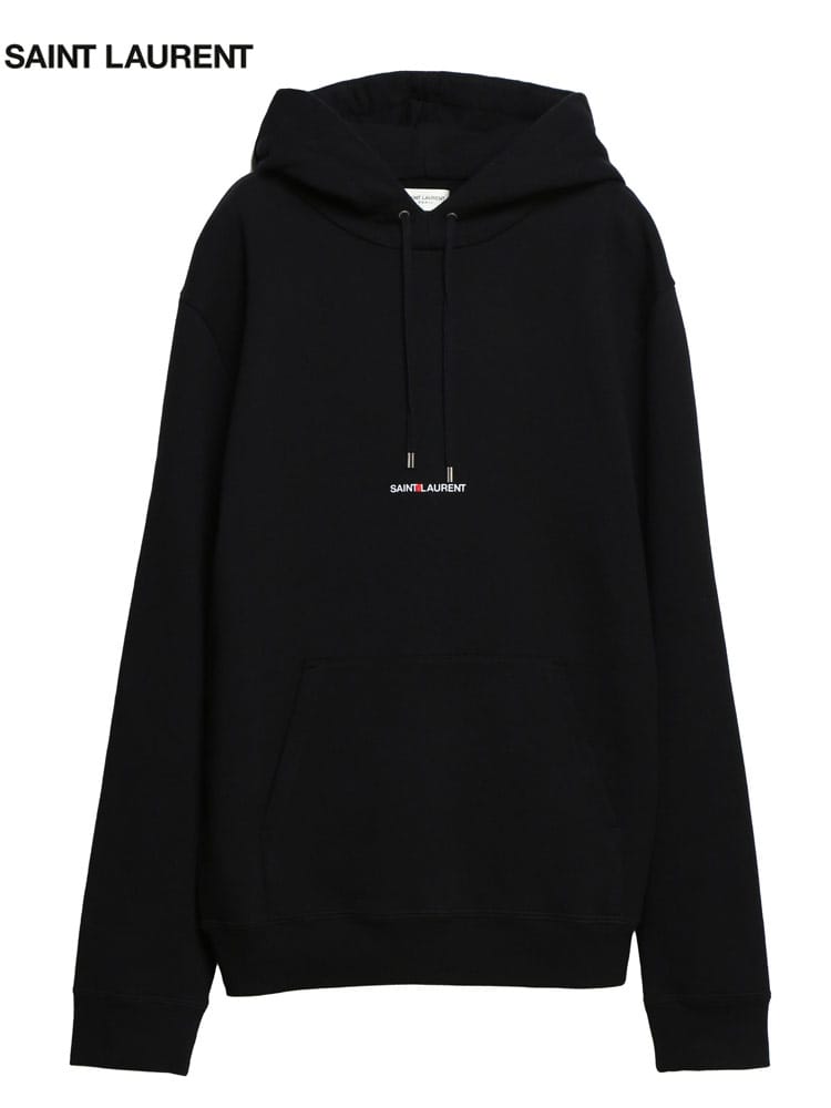 SAINT LAURENT PARIS サンローランパリ パーカー S 黒 【古着】【中古】 サンローランパリ(SAINT LAURENT PARIS)サンローランパリ パーカー 衣料品 トップス メンズ  605232｜2120700217817｜【公式】新品中古どちらもブランドの通販ならブランドオフ・オンラインストア| BRAND OFF Online  Store