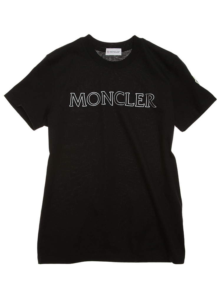 MONCLER モンクレール レディース 半袖 Tシャツ ロゴT ロゴ プリント クルーネック ブランド カットソー プ【サカゼン公式通販】