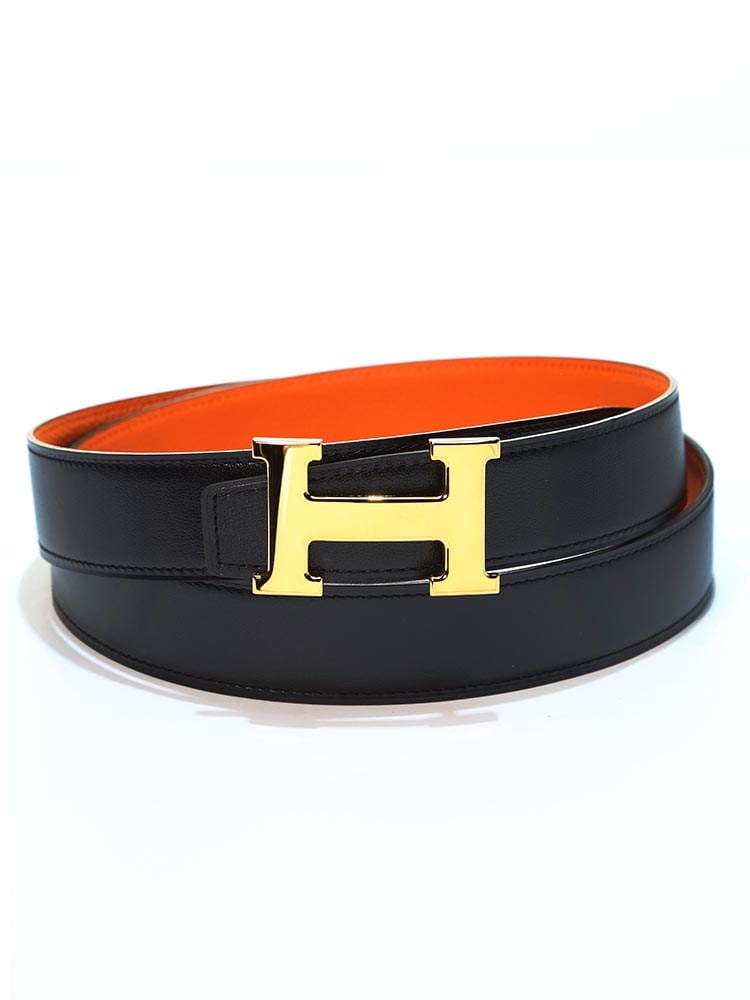 HERMES (エルメス) ブランド メンズ リバーシブル レザーベルト HECC06073967