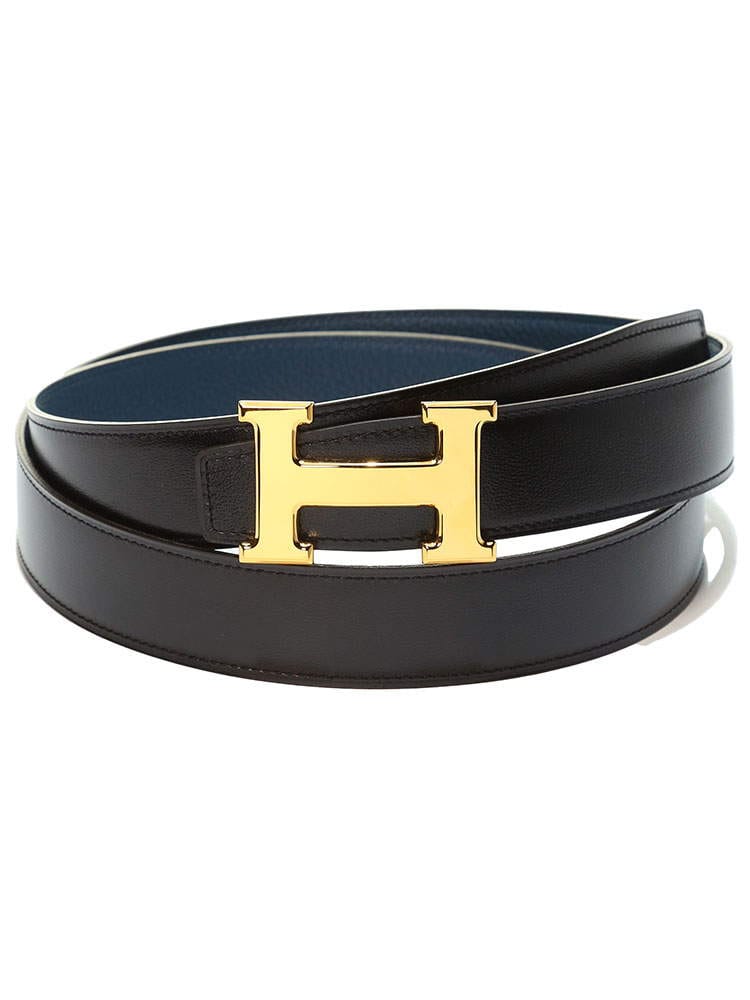 HERMES (エルメス) ブランド メンズ リバーシブル レザーベルト HECC06073967