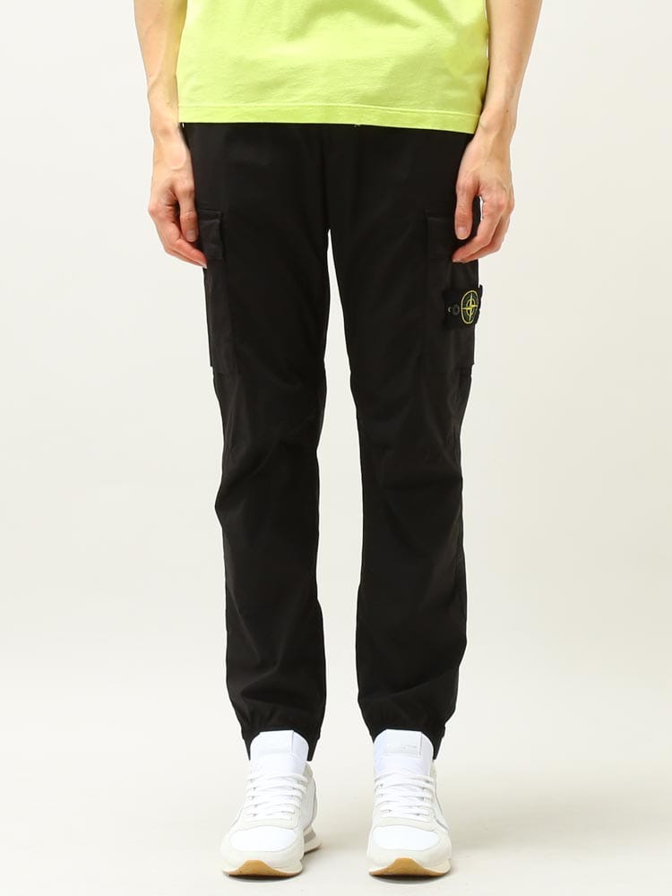 STONE ISLAND (ストーンアイランド) ロゴ 無地 カーゴ ジョガーパンツ SI761531303