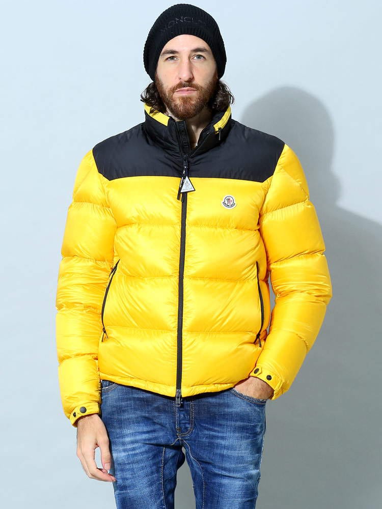 モンクレール メンズ ダウン MONCLER ブランド ダウンジャケット アウター フード収納 ロゴ Peuplier 撥水 防水 スリムフィット MCPEUPLIER2