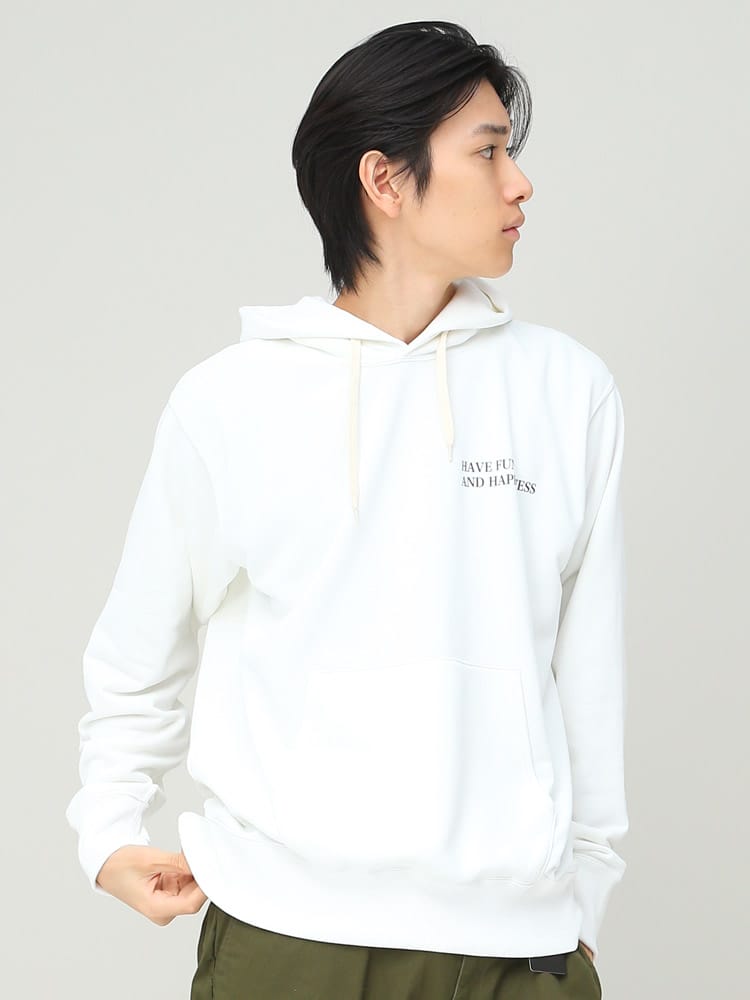 HAVE FUN AND HAPPINESS (ハブファンアンドハピネス) スウェット プルオーバー パーカー Sweat Hooded Pullover