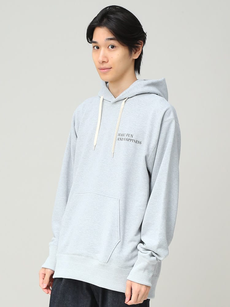 HAVE FUN AND HAPPINESS (ハブファンアンドハピネス) スウェット プルオーバー パーカー Sweat Hooded Pullover