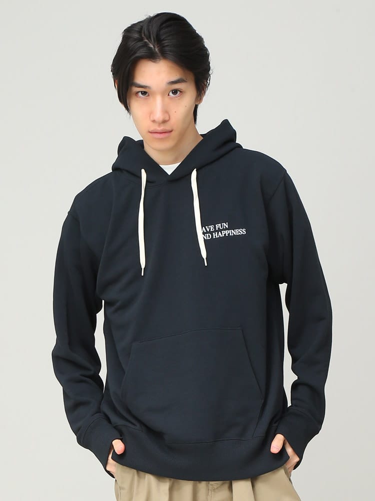 HAVE FUN AND HAPPINESS (ハブファンアンドハピネス) スウェット プルオーバー パーカー Sweat Hooded Pullover