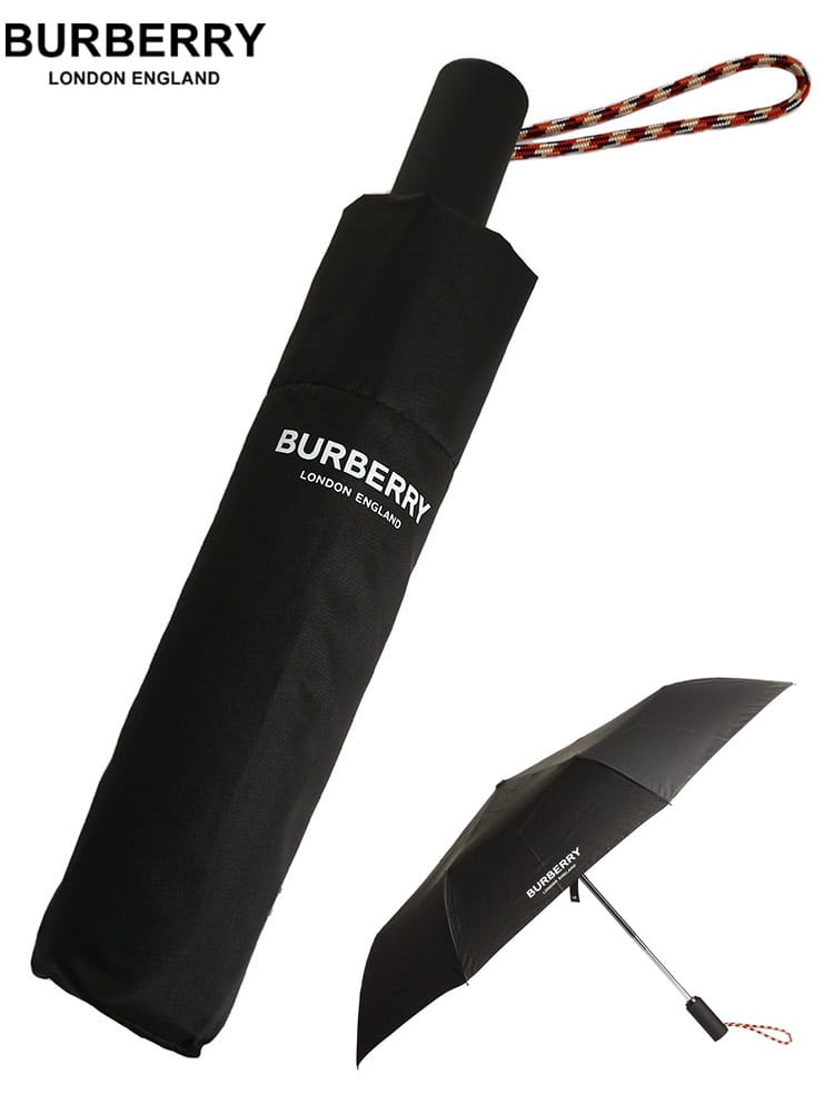 BURBERRY (バーバリー) ロゴプリント フォールディングアンブレラ BB8033272 ブランド