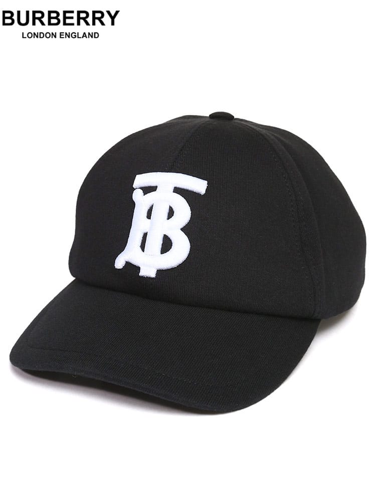 BURBERRY (バーバリー) モノグラムモチーフ コットンジャージー ベースボールキャップ BBL8038141 ブランド