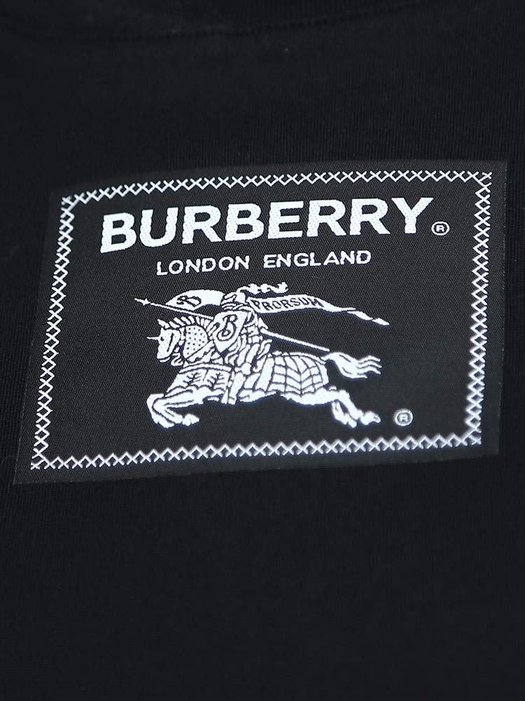 BURBERRY (バーバリー) プローサムラベル コットン Tシャツドレス 