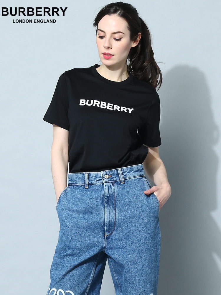 BURBERRY (バーバリー) ロゴプリント コットン 半袖 Tシャツ BBL8055251 ブランド