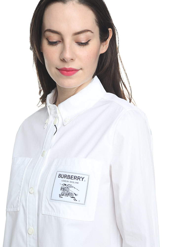 BURBERRY (バーバリー) プローサムラベル コットンシャツ BBL8063004 ブランド【サカゼン公式通販】