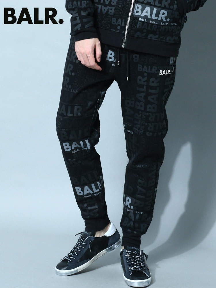 BALR. (ボーラー) 総柄ロゴ スウェットパンツ Q-SERIES AOP 